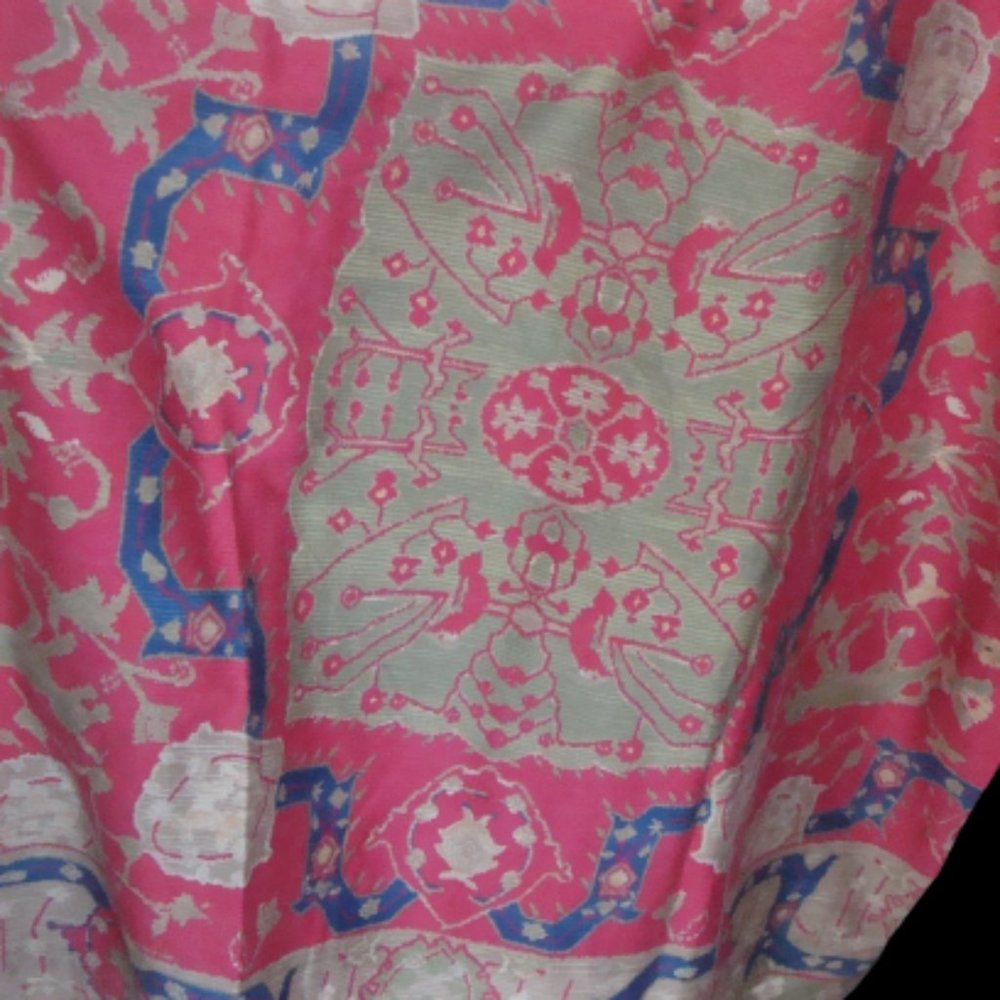 Ralph Lauren Blue Label CONSERVATORY Exotic Print Queen Flat Sheet - Picture 10 of 11
